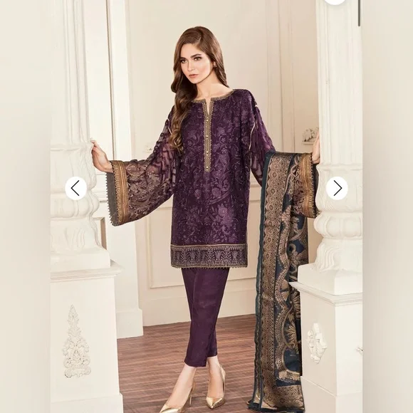 Baroque Pakistani shalwar kameez NEW - Picture 1 of 1